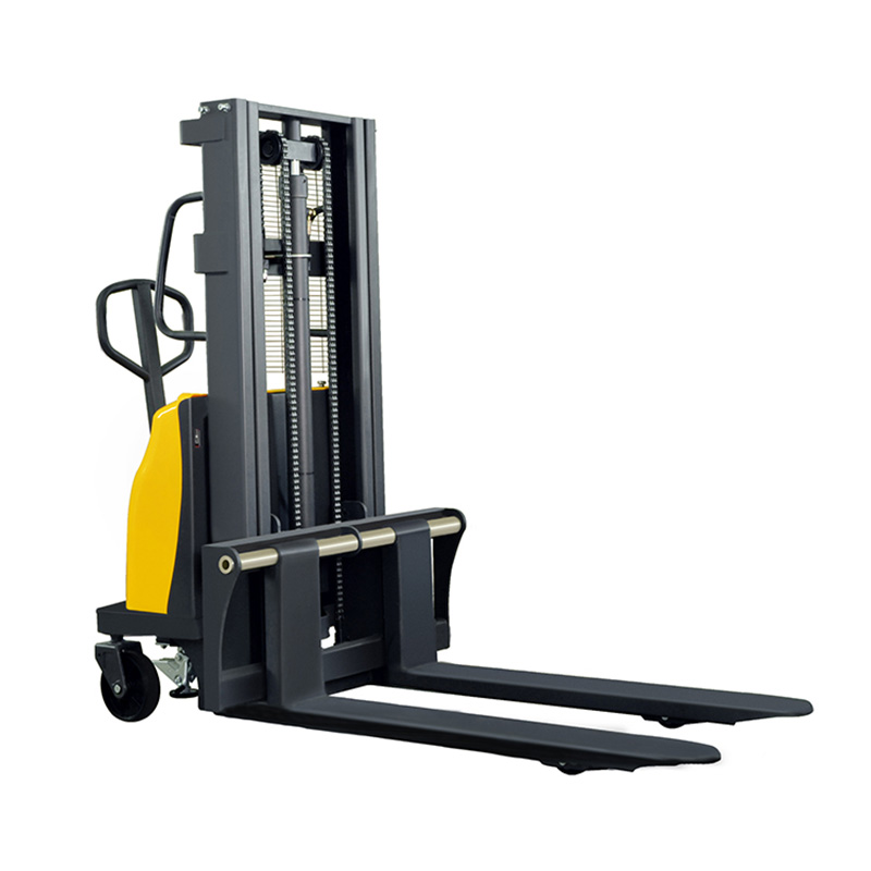 electric stacker, electric forklift, electric forklift truck Featured Image